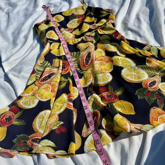 Gianni Bini Citrus Print Mini Dress ๐๐ - Picture 4 of 6